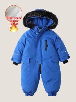 Baby Boys Baby Girls Ski Suit Winter Onesie