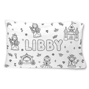 Colorable Personalized Pillowcase | Far Far Away