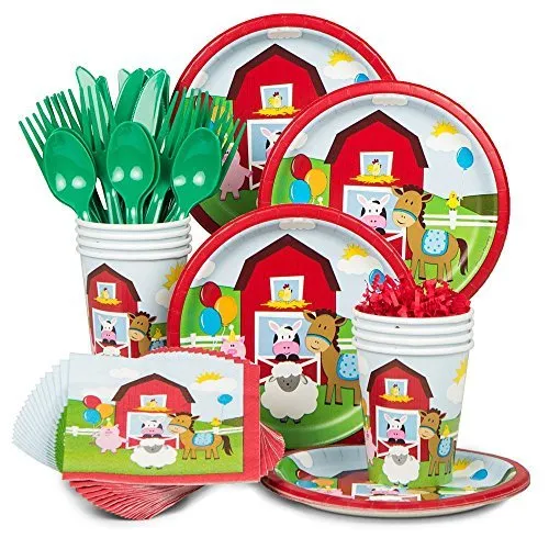 Farm House Fun Cups/ 8 Count / 8 oz.