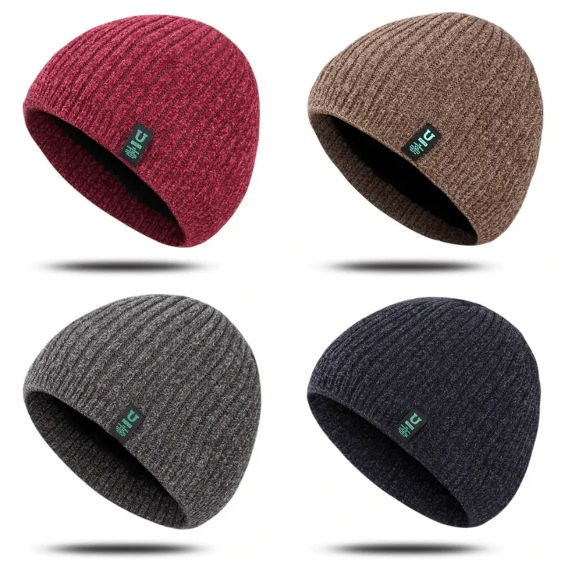 Fashion Classic Knitting Thickening Wind Protection Hat - SF0216