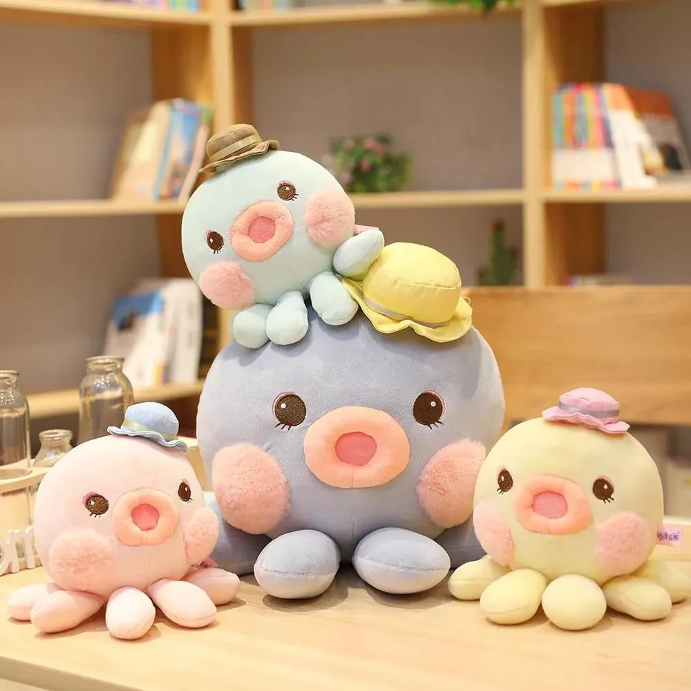 Friendly Octopus Kawaii Stuffed Animals Family Plushies