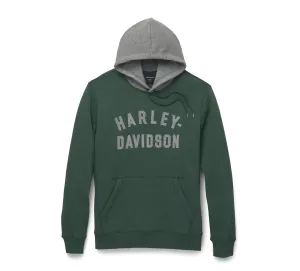 Harley-Davidson Men's Hallmark Staple Colorblock Hoodie - 96294-22VM