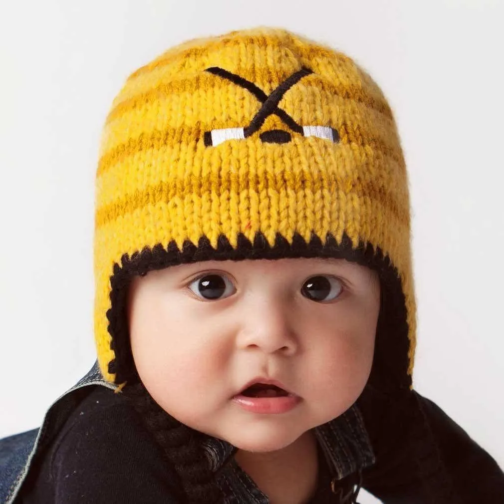 Hockey Beanie Hat for Babies, Toddlers & Kids