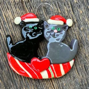 Kitty Couple Ornament