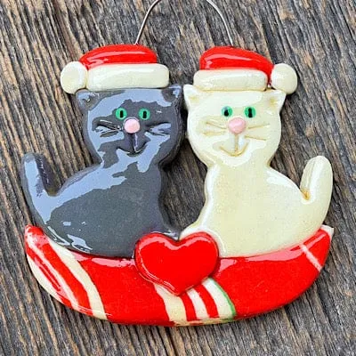 Kitty Couple Ornament