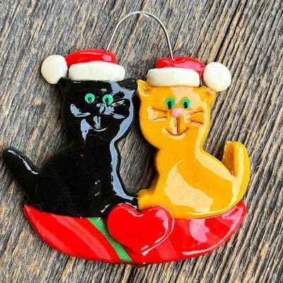 Kitty Couple Ornament