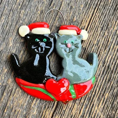 Kitty Couple Ornament