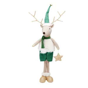 Made for Minimax Standing Reindeer Max Star Green 67cm