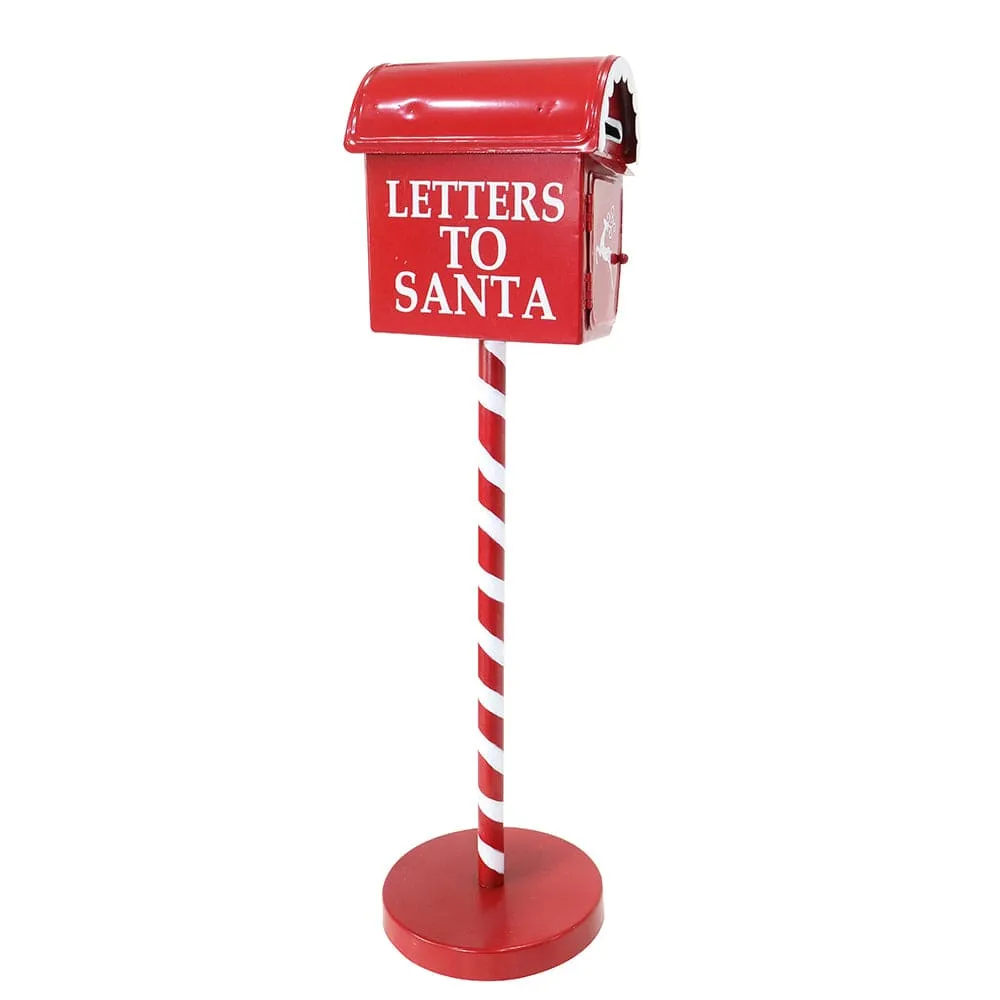 Metal Candy Cane Letterbox Asst (50cm)