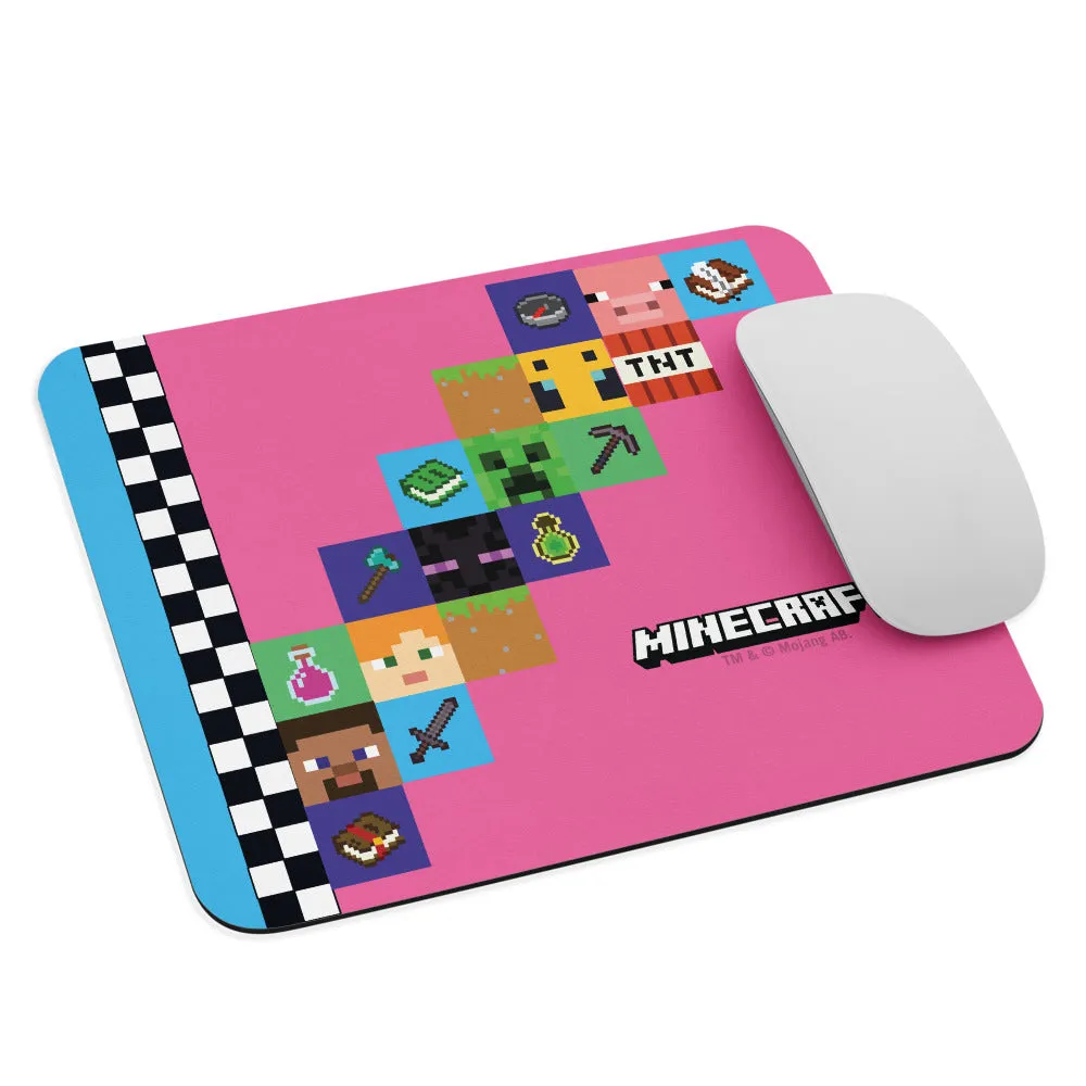 Minecraft Colorblock Mouse Pad