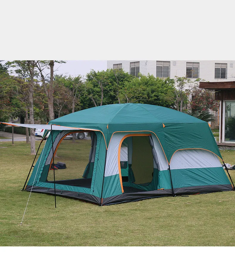 Multi-person Thickening Rain-proof Camping Portable Luxury Villa