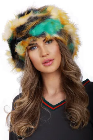 Multiway MultiColour Faux Fur Headband/Snood