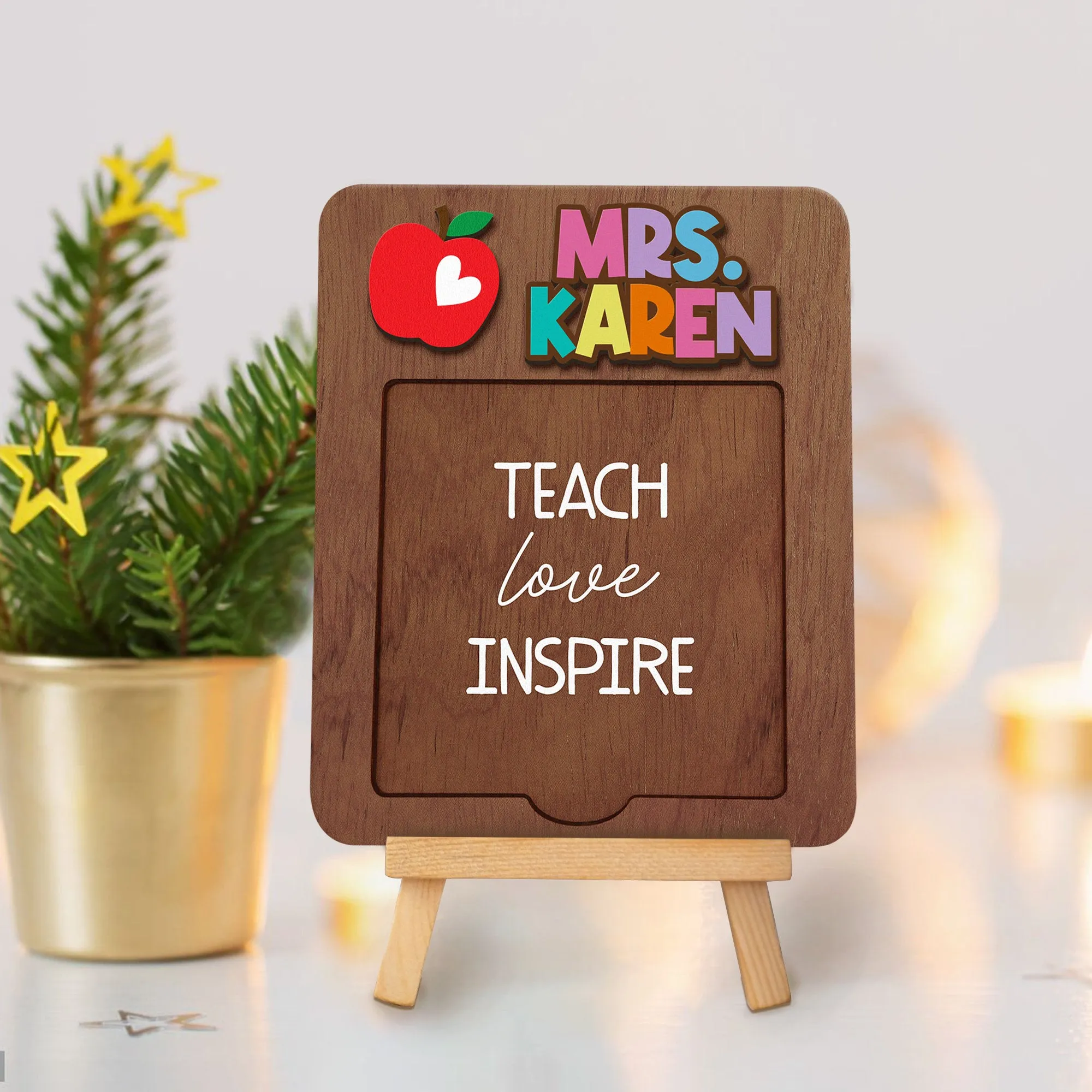 Personalized Sticky Note Holder for Teacher SN10