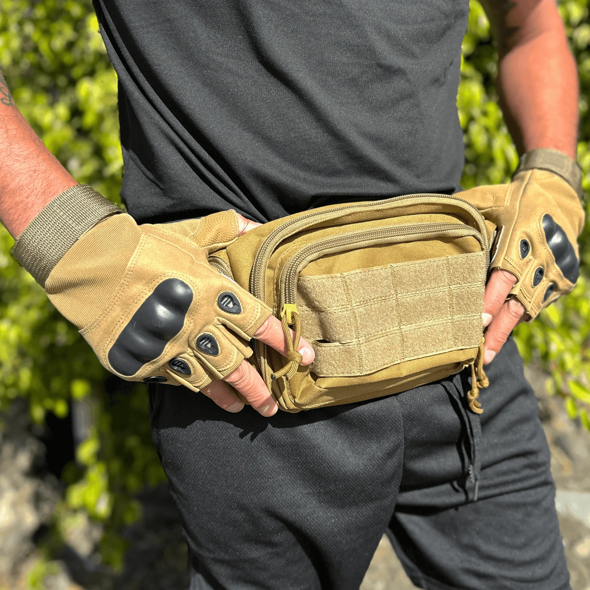 Tactical Fingerless Airsoft Gloves for Outdoor Sports, Paintball, and