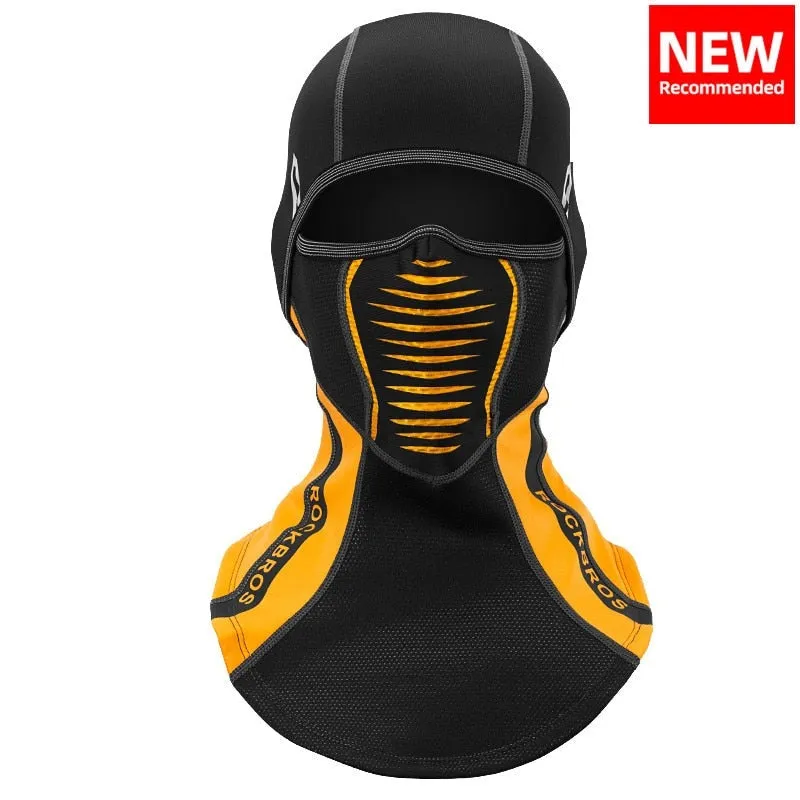 Winter Thermal Fleece Ski Mask Full Face Cover Snowboard Hood Scarfs Outdoor Sport Windproof Cycling Headgear Balaclava