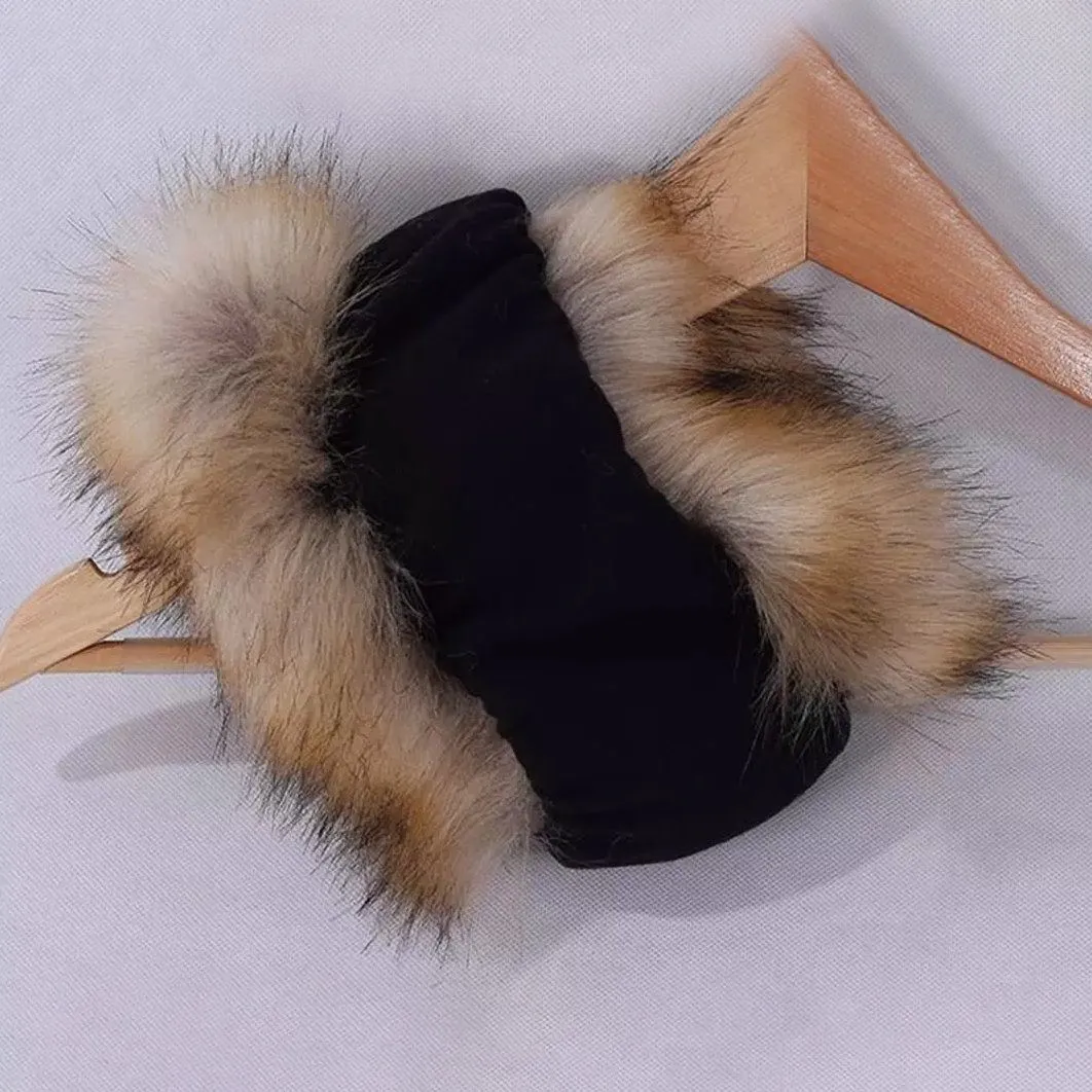 Women's Russian Faux Fluffy Fox Fur Hat